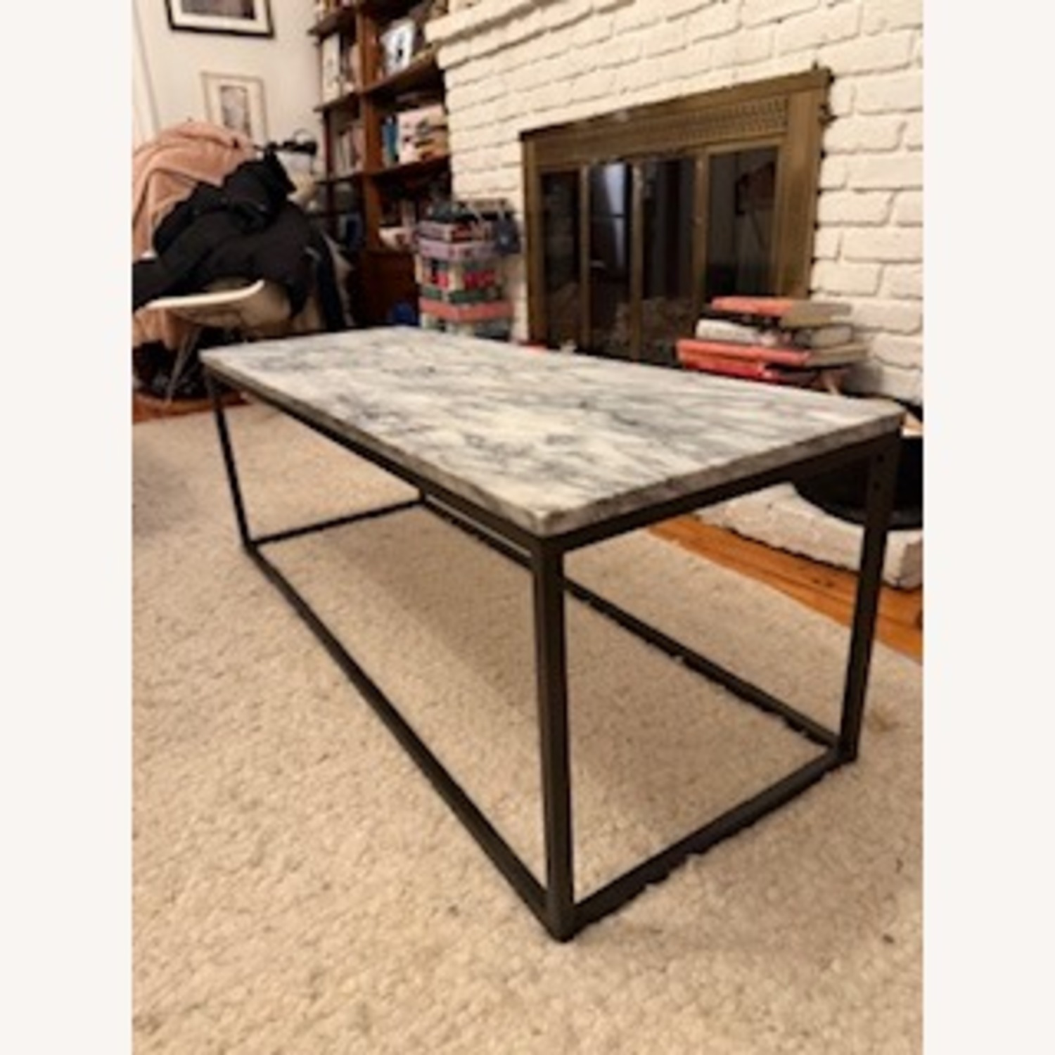 West Elm Streamline Rectangle Coffee Table - image-2