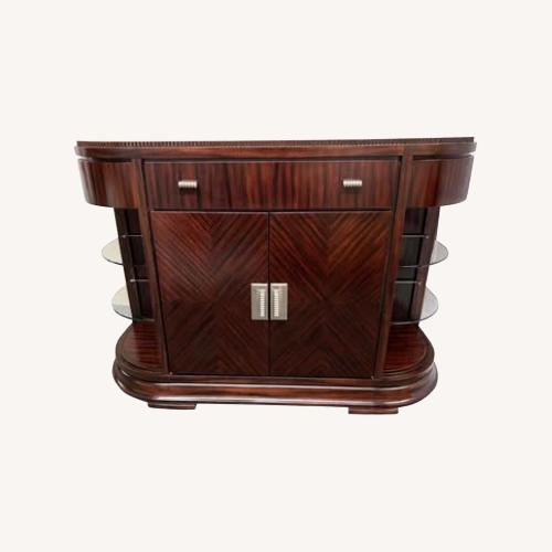 Used One of a kind Art Deco Vitrine Mahogany Sideboad for sale on AptDeco