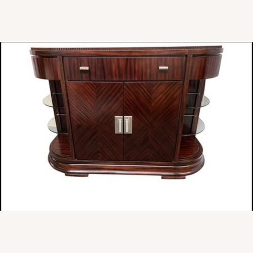 Used One of a kind Art Deco Vitrine Mahogany Sideboad for sale on AptDeco