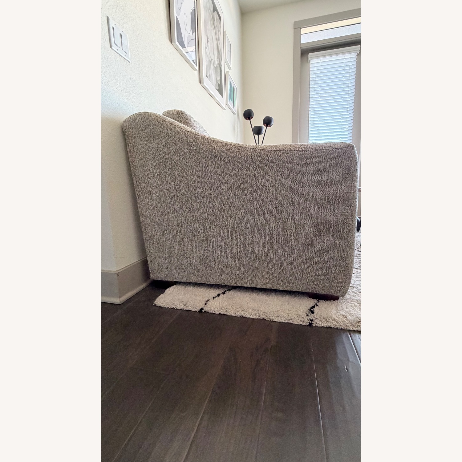 Neutral Fabric Sofa - image-3