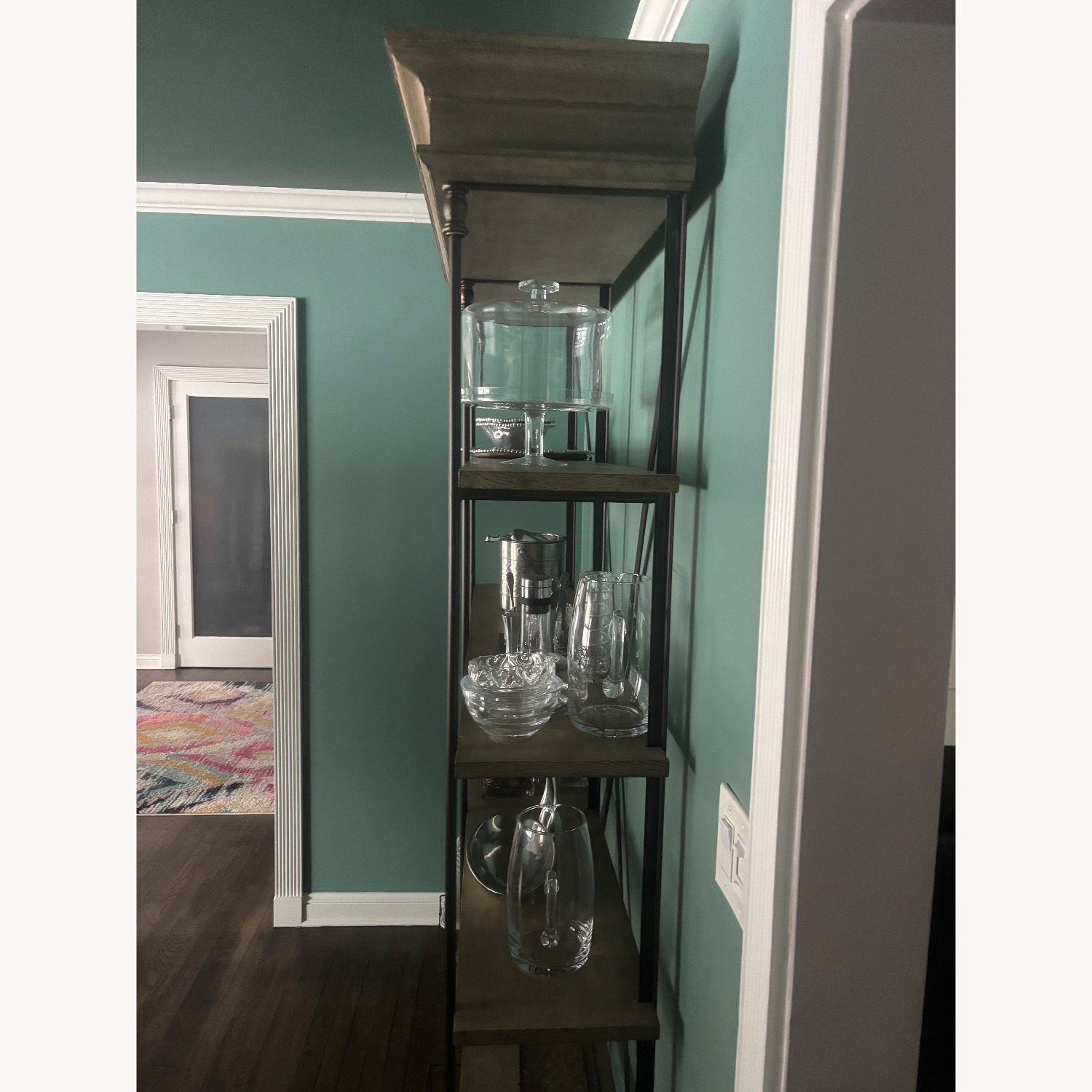 Restoration Hardware Natural Wood Wall Unit - image-4