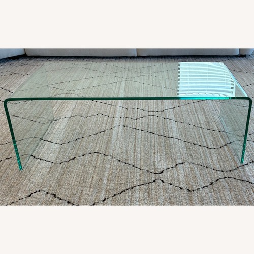 Used Haslemere Glass Coffee Table for sale on AptDeco