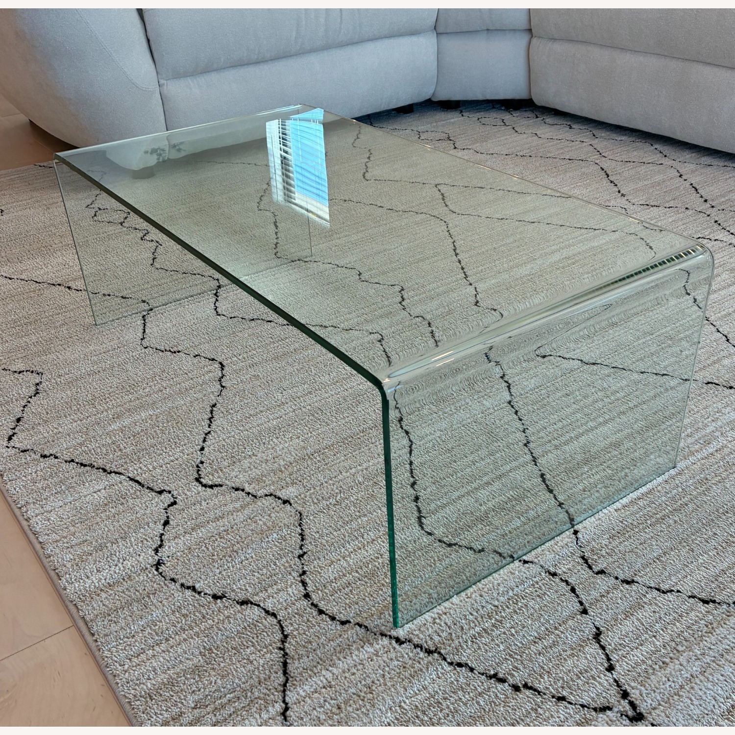 Haslemere Glass Coffee Table - image-2