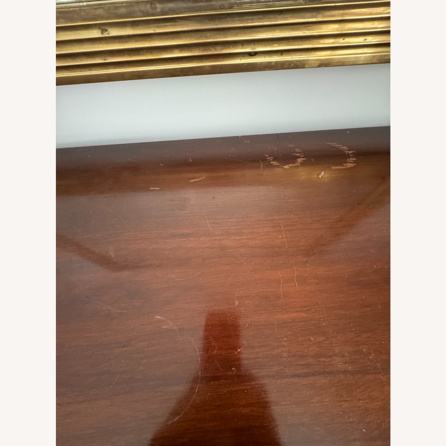 Dark Brown Wood Sideboard - image-8