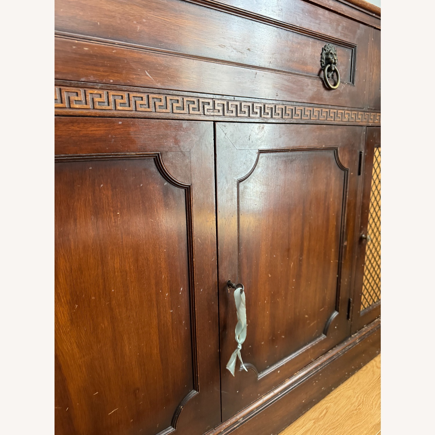 Dark Brown Wood Sideboard - image-14