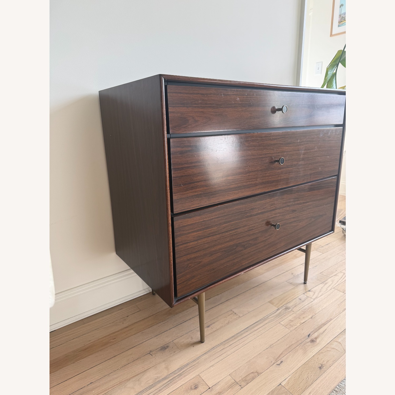 West Elm Heston Dark Brown Wood Dresser - image-3