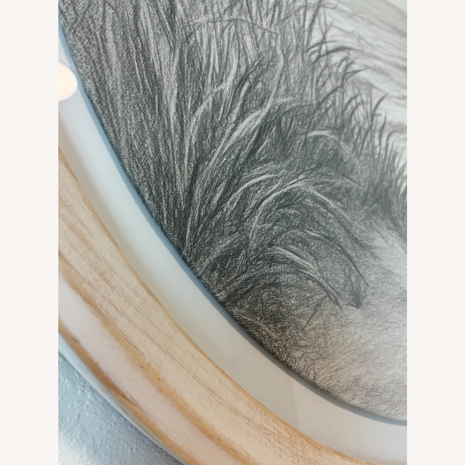 Wooden Framed Coast Drawing - image-2