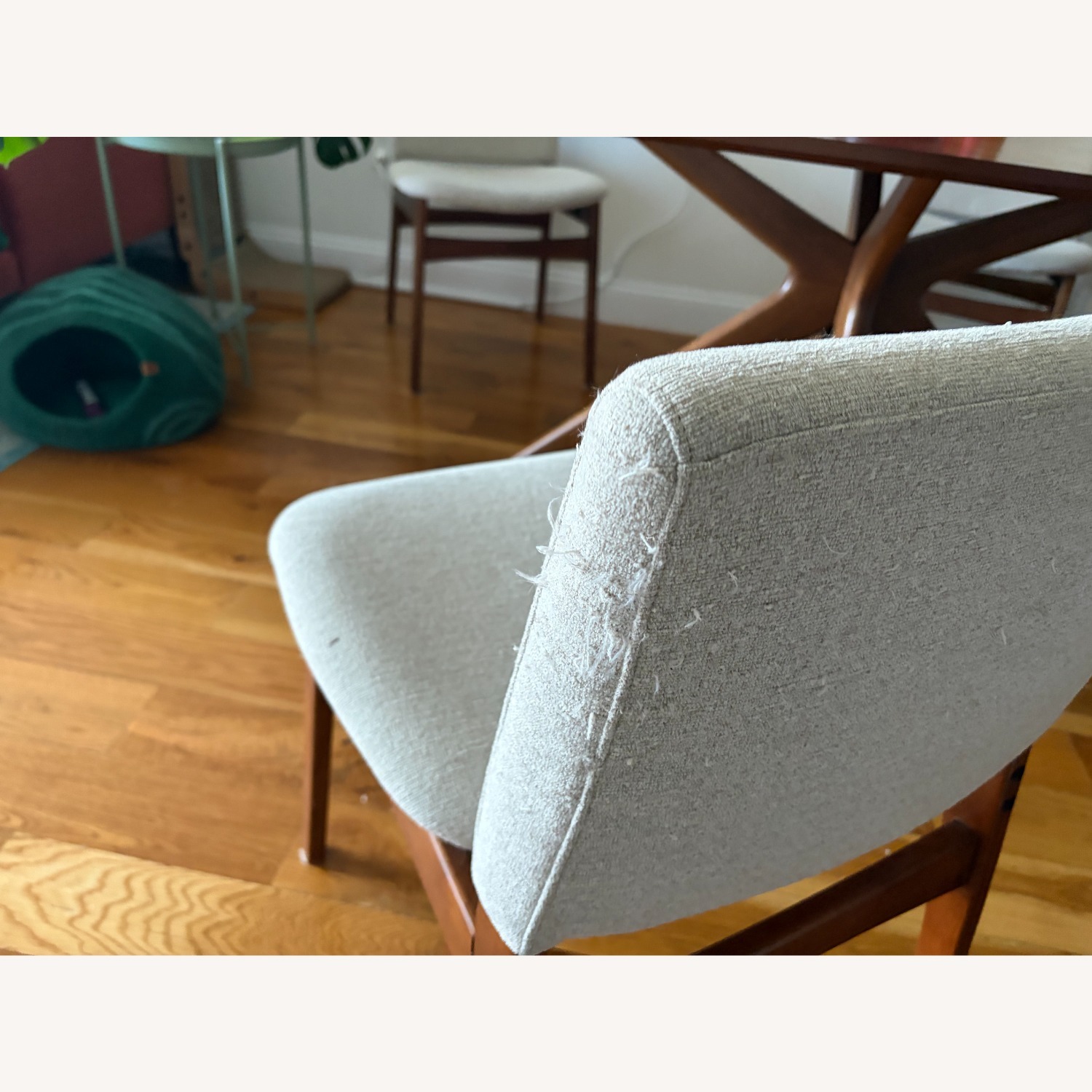 Article Nosh Gray & Dark Wood Dining Chairs - image-4