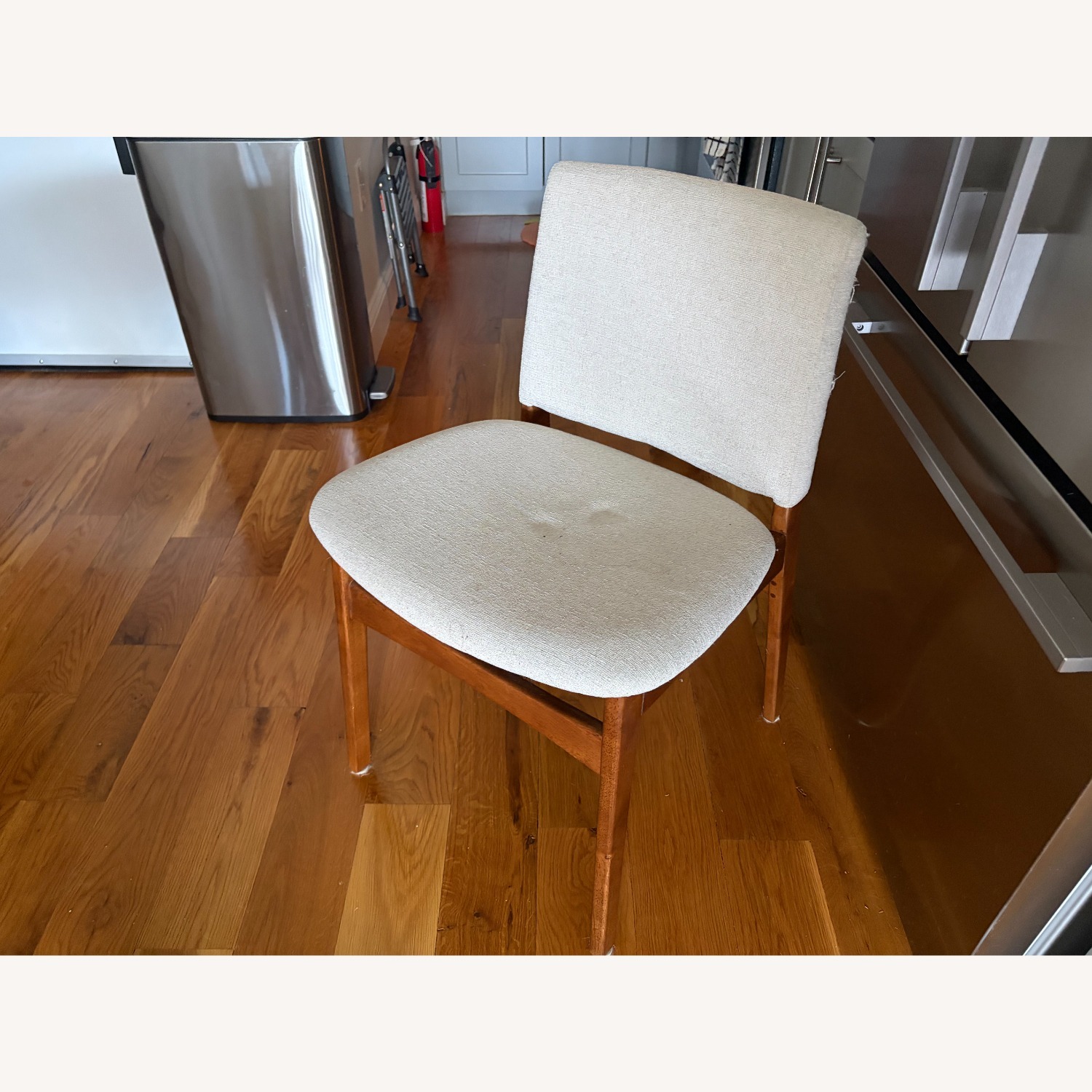 Article Nosh Gray & Dark Wood Dining Chairs - image-5