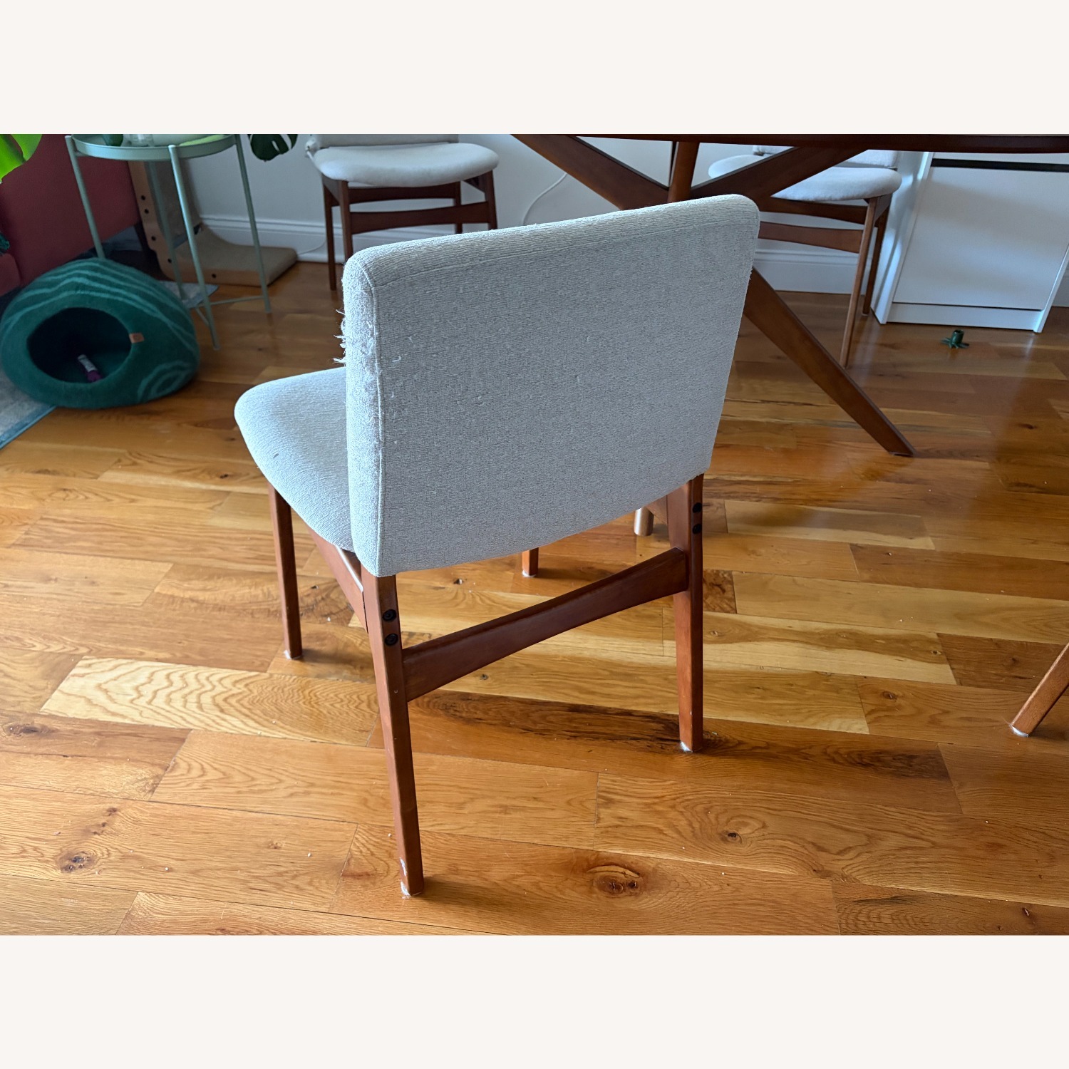 Article Nosh Gray & Dark Wood Dining Chairs - image-2