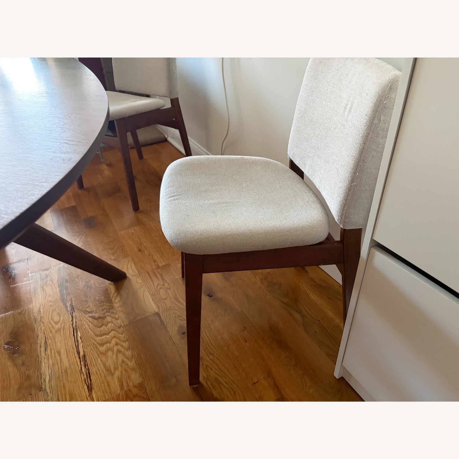 Article Nosh Gray & Dark Wood Dining Chairs - image-3