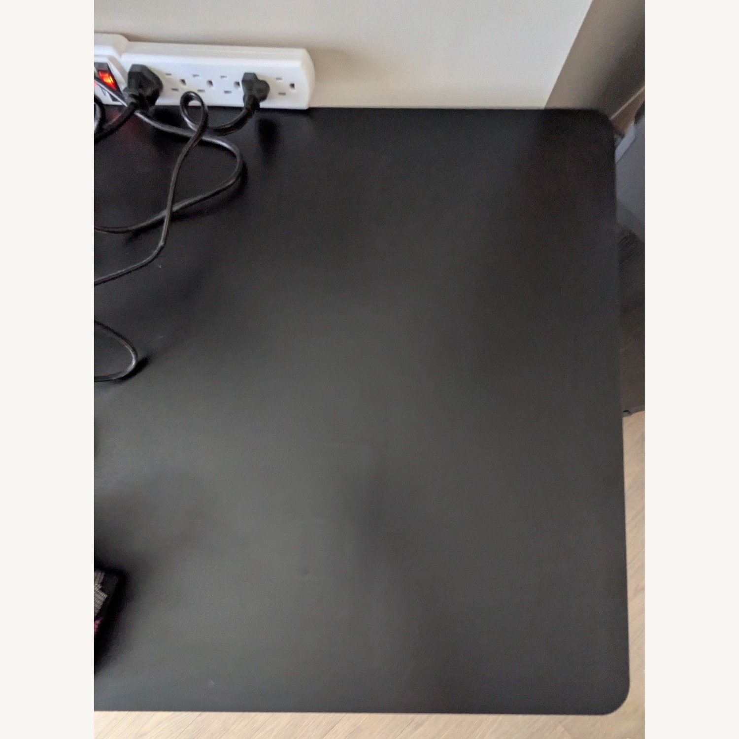 Black Standing Desk, Height Adjustable Electric - image-4