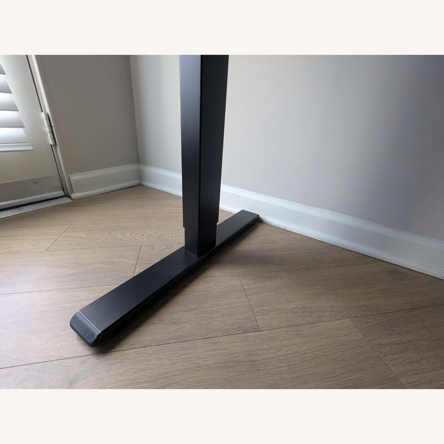 Black Standing Desk, Height Adjustable Electric - image-8