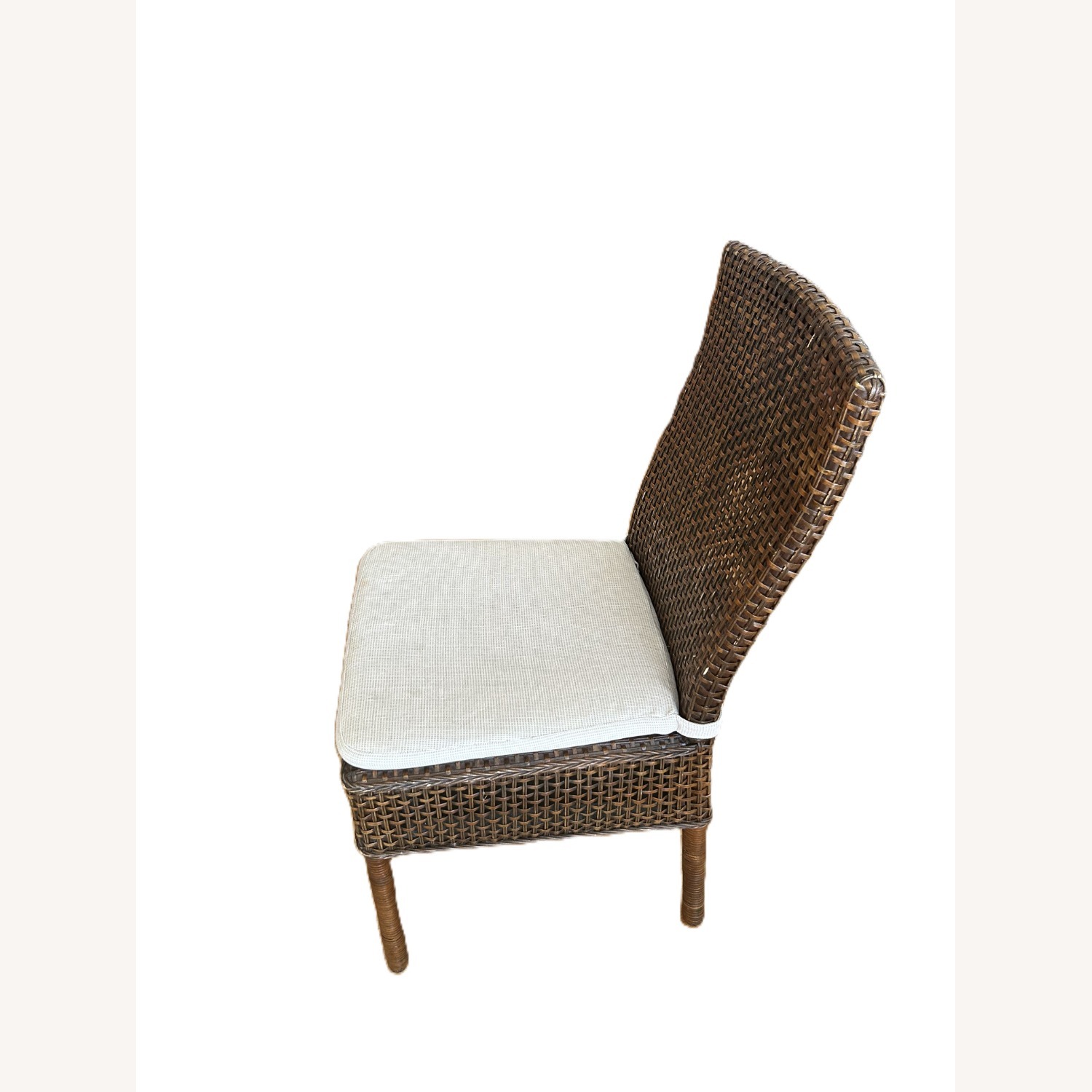 Crate & Barrel Halo Glass Dining Table W 5 Chairs - image-4