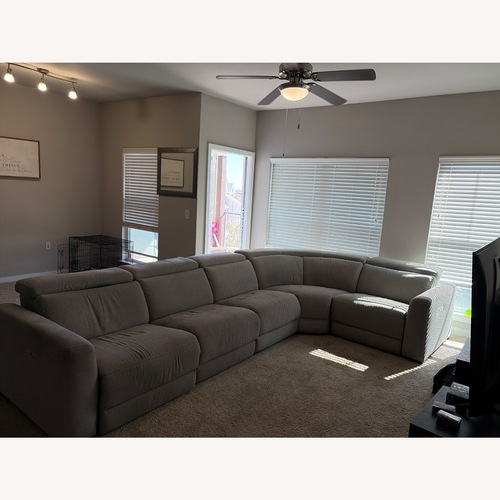 Used Natural Fabric 3+ Piece Sectional for sale on AptDeco