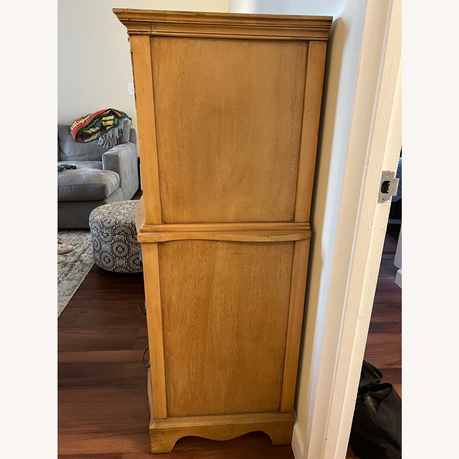 Antique Tallboy Dresser - image-1