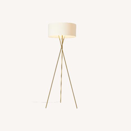 Used West Elm Mid-Century Tripod Floor Lamp (66") for sale on AptDeco