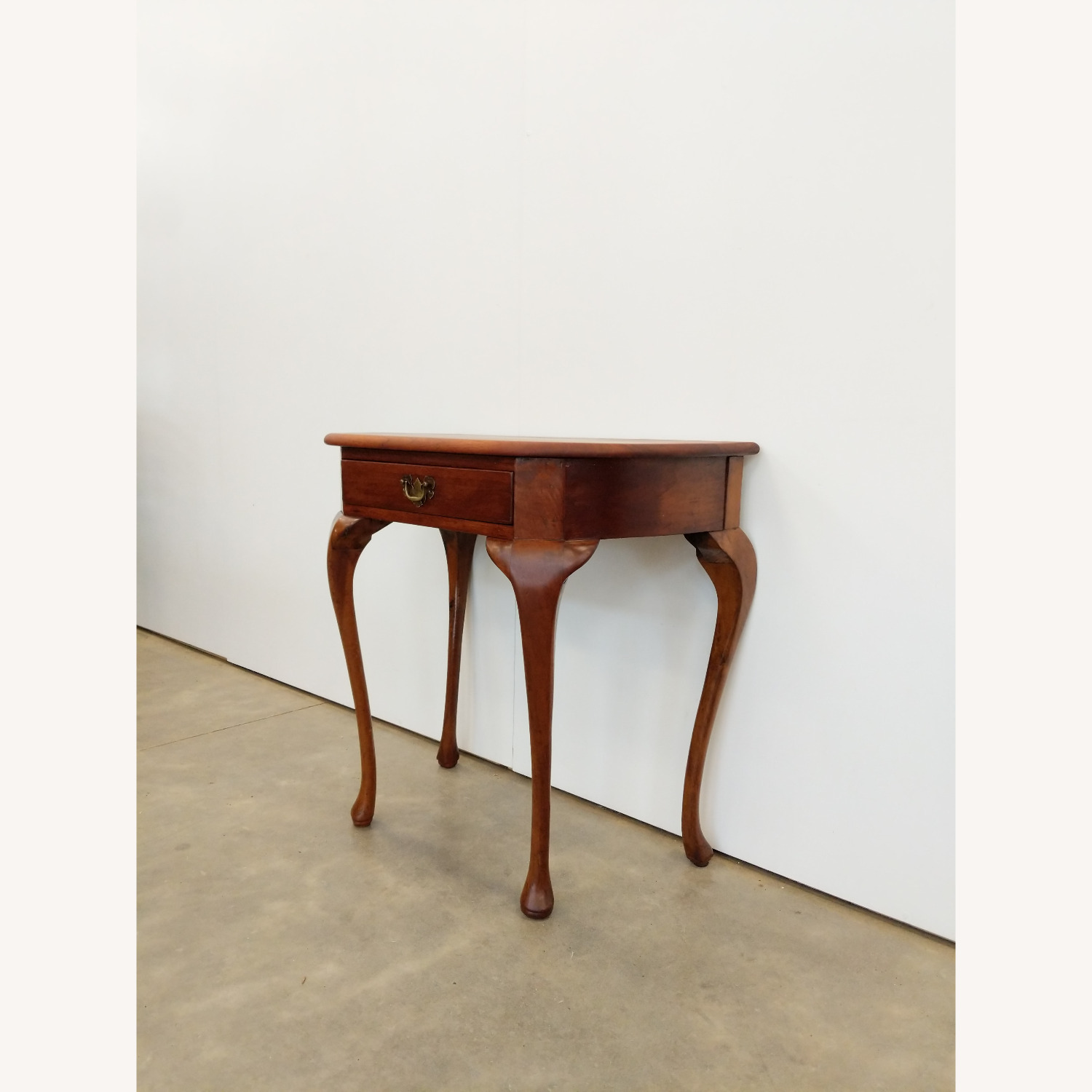 Antique Queen Anne Style Hall Table - image-1