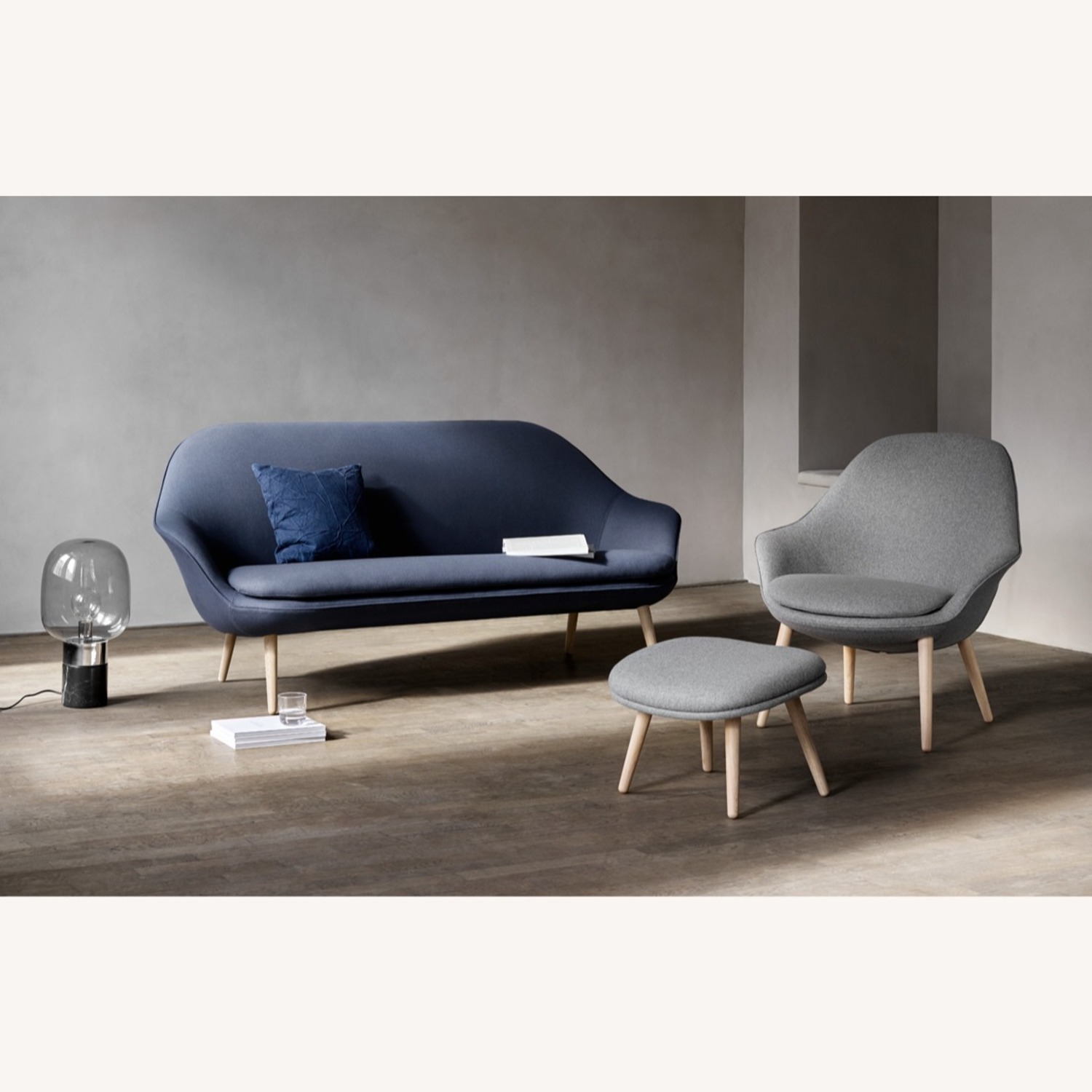 BoConcept Adelaide Blue Fabric Armchair - image-6