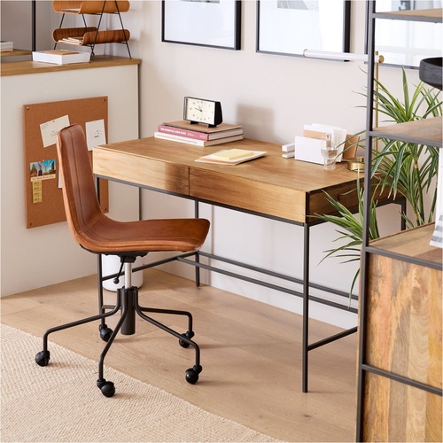 Used West Elm Industrial Storage Desk for sale on AptDeco