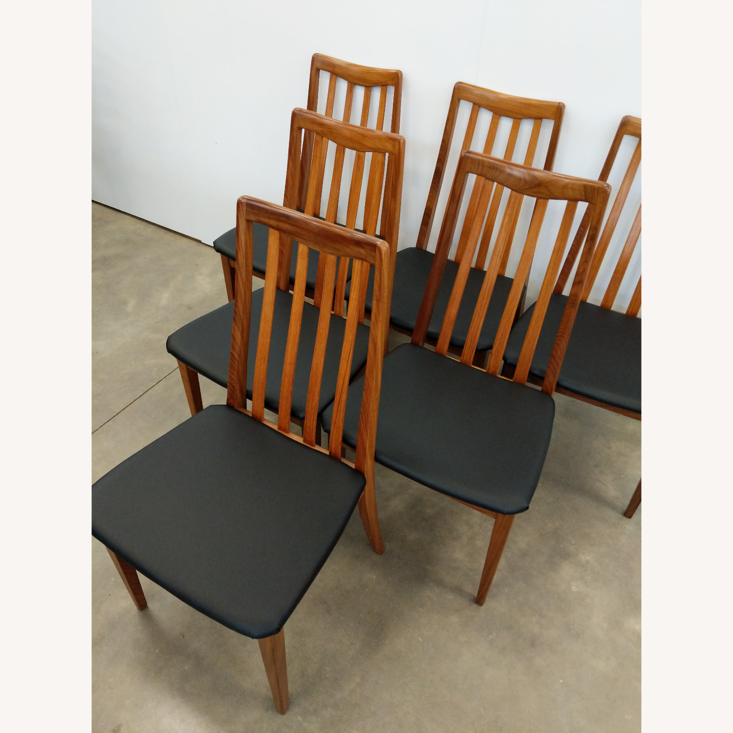 6 Vintage Mid Century Modern G Plan Dining Chairs - image-6