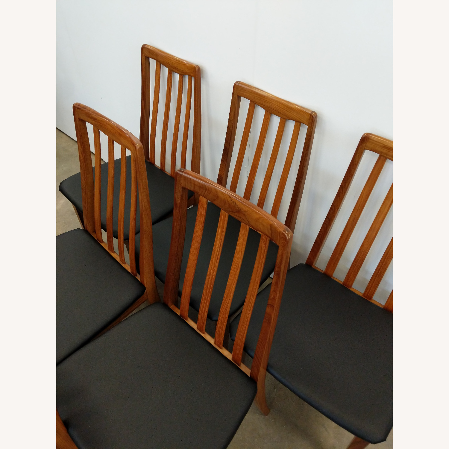 6 Vintage Mid Century Modern G Plan Dining Chairs - image-7