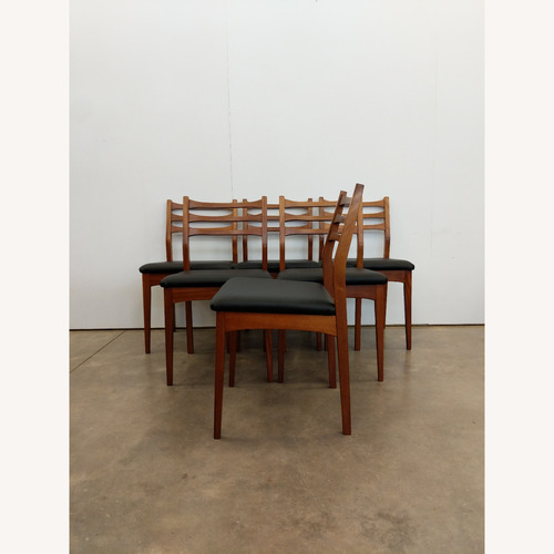 Used Set of 6 Vintage Mid Century Modern Dining Chairs for sale on AptDeco
