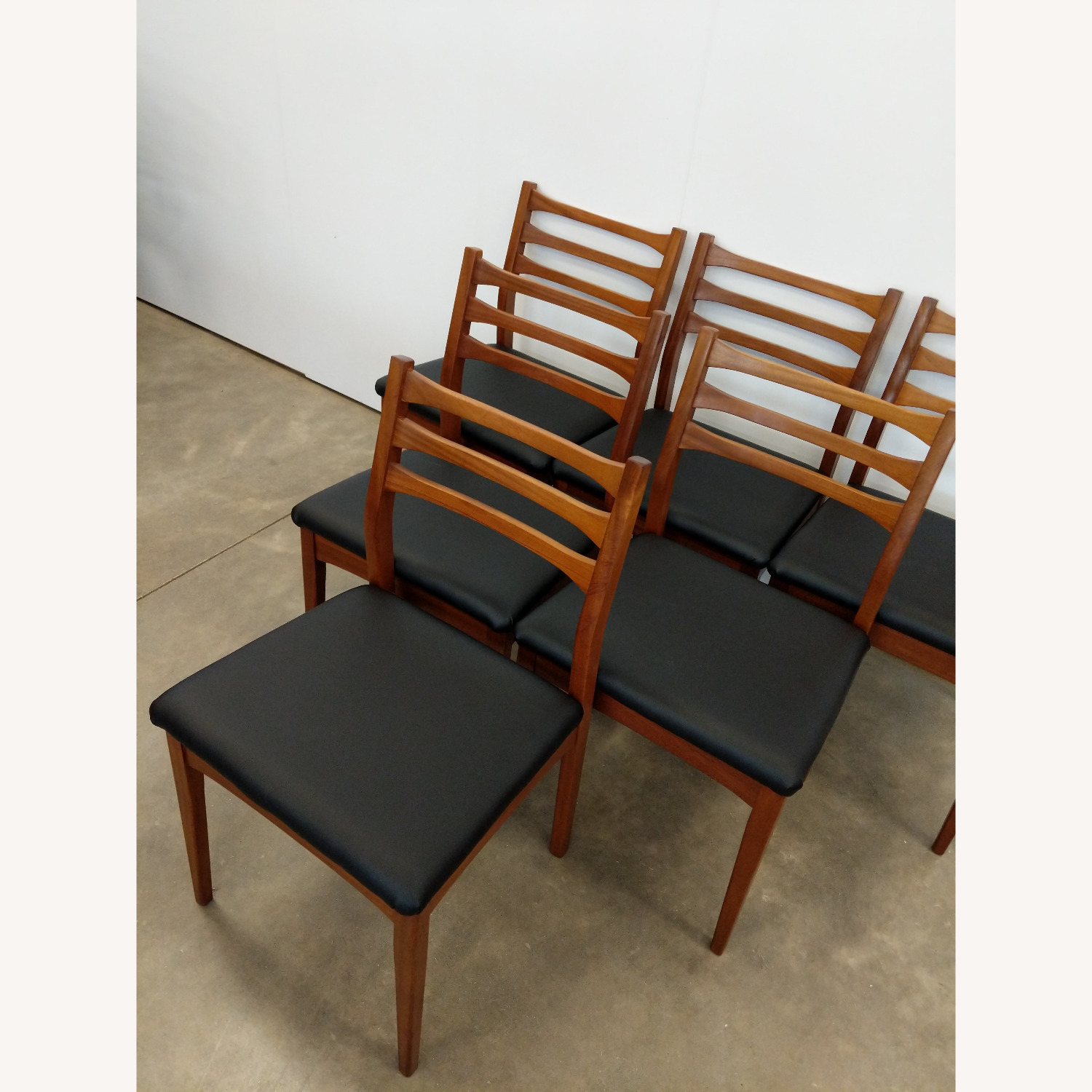Set of 6 Vintage Mid Century Modern Dining Chairs - image-7