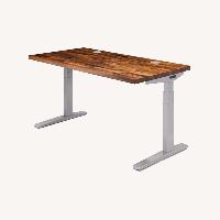 80" Uplift Standing Desk With Solid Wood Top