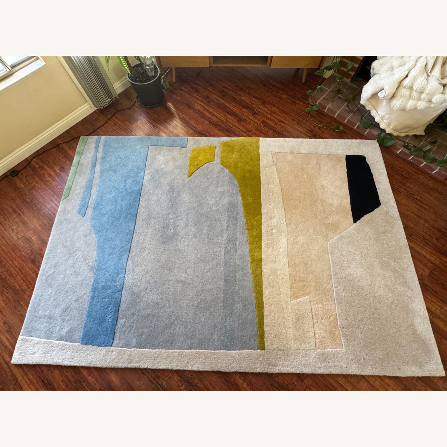 Cold Picnic Hand-Tufted Wool Rug - 6' x 9' - image-1