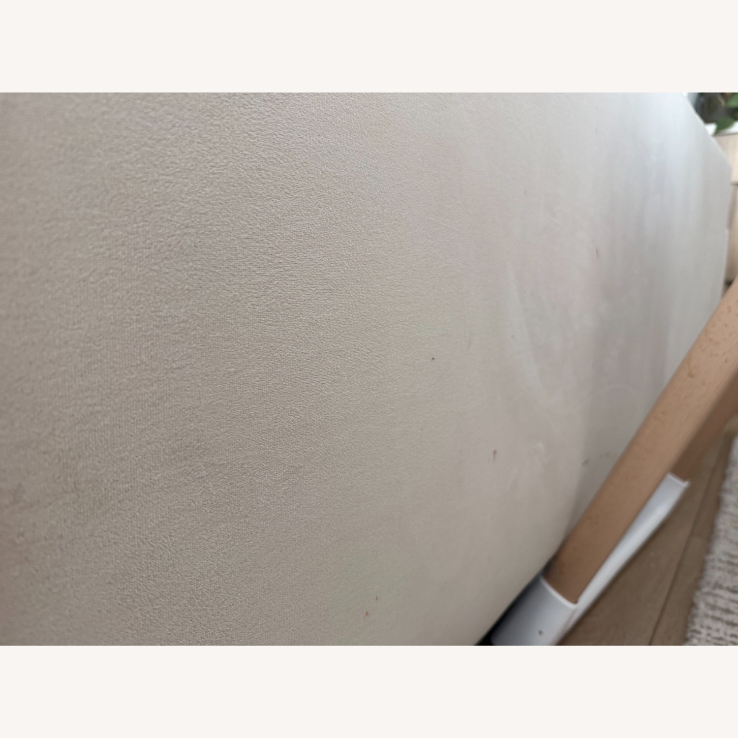 West Elm Natural Fabric 2 Seater Sofa - image-2