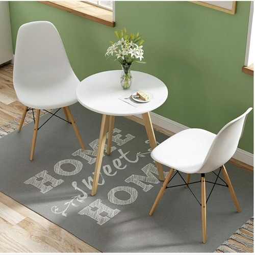 Used Giantex Dining Chairs Set of 2 White for sale on AptDeco