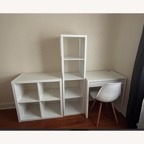 Used White Bookcase for sale on AptDeco