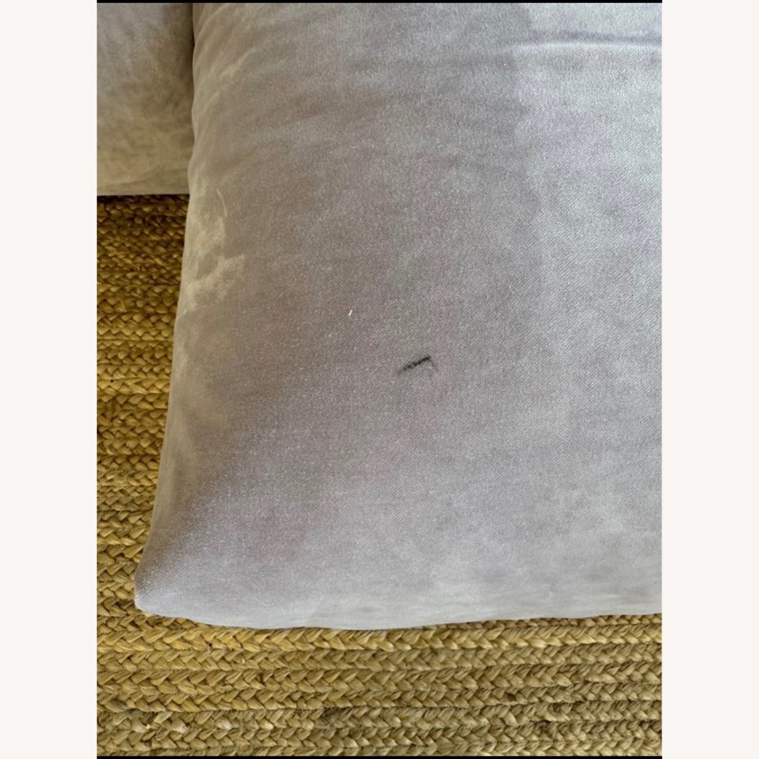 Saba Italia Pink Velvet 2 Piece Sectional - image-4