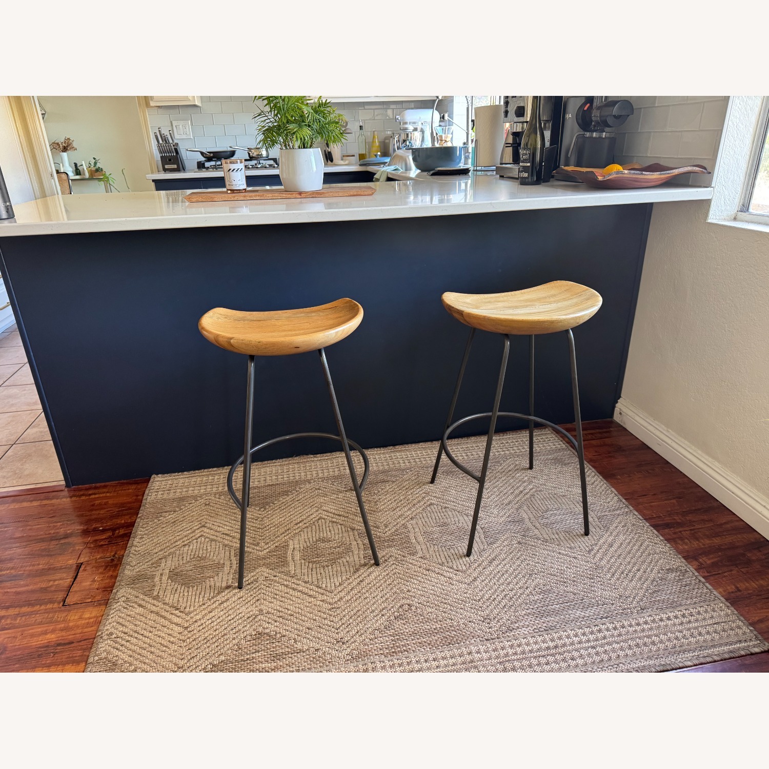 West Elm Alden Counter Stools - image-1