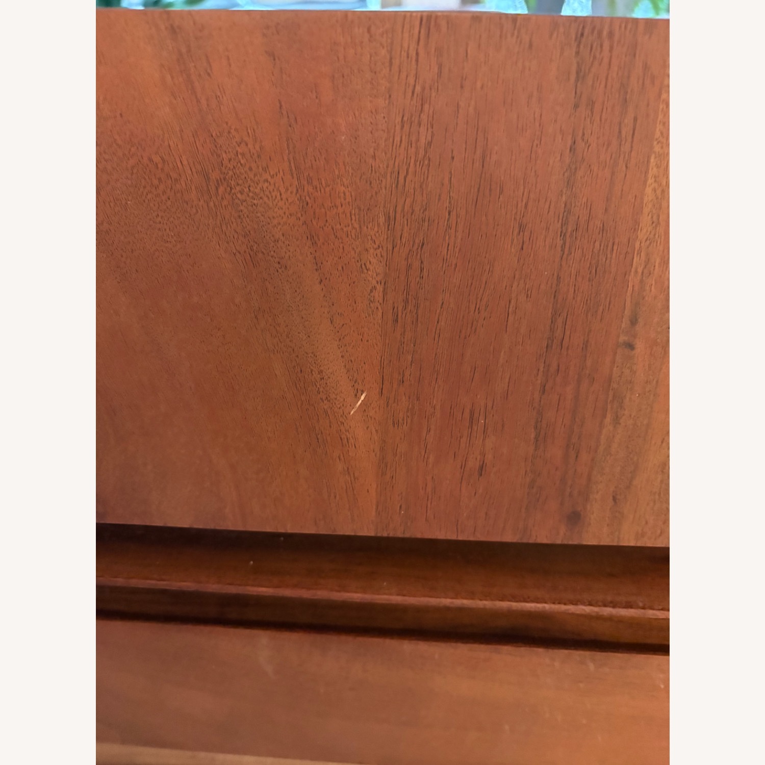 CB2 Dark Brown Wood Rotating Coffee Table - image-6