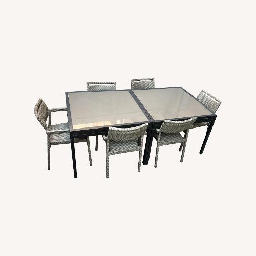 Used JANUS et Cie Dark Gray Patio Furniture for sale on AptDeco