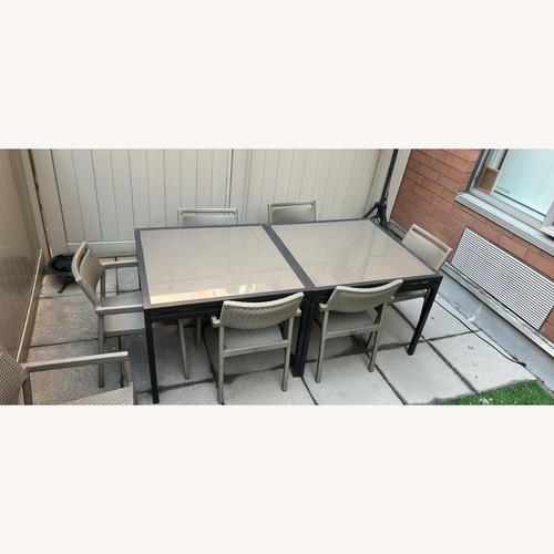 Used JANUS et Cie Dark Gray Patio Furniture for sale on AptDeco