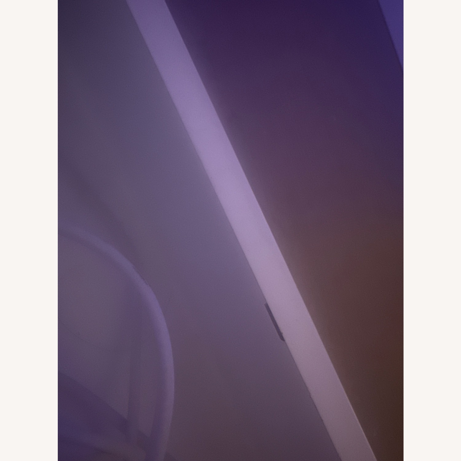 White Metal Plant Growlight Frame - image-3