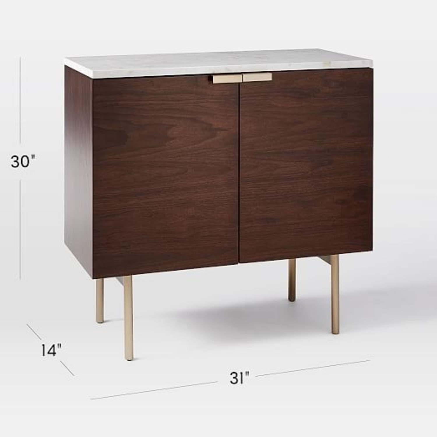 West Elm Delphine Entry Console (31") - image-2