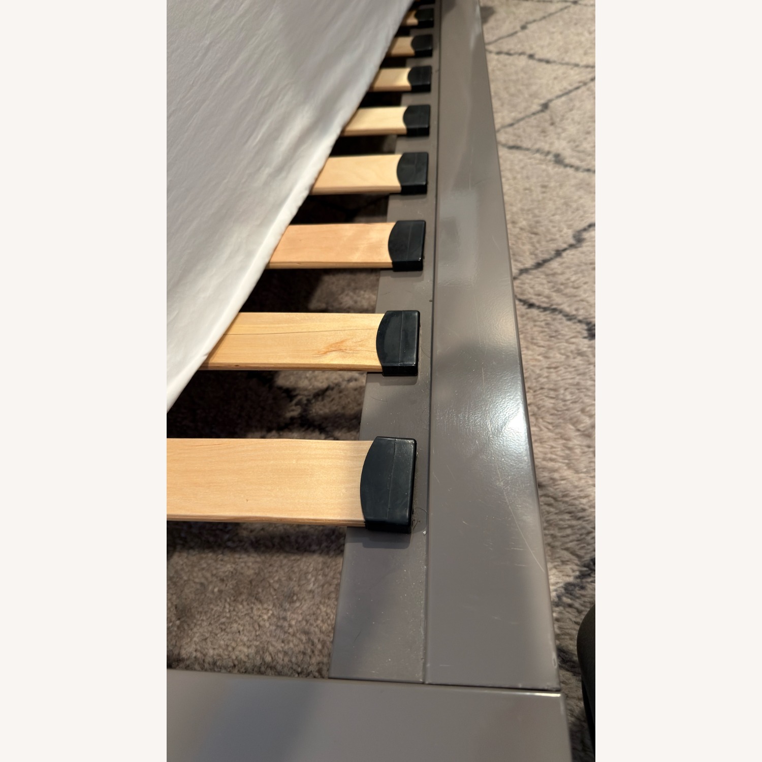 CB2 Billboard Queen Bed - Natural Oak - image-3