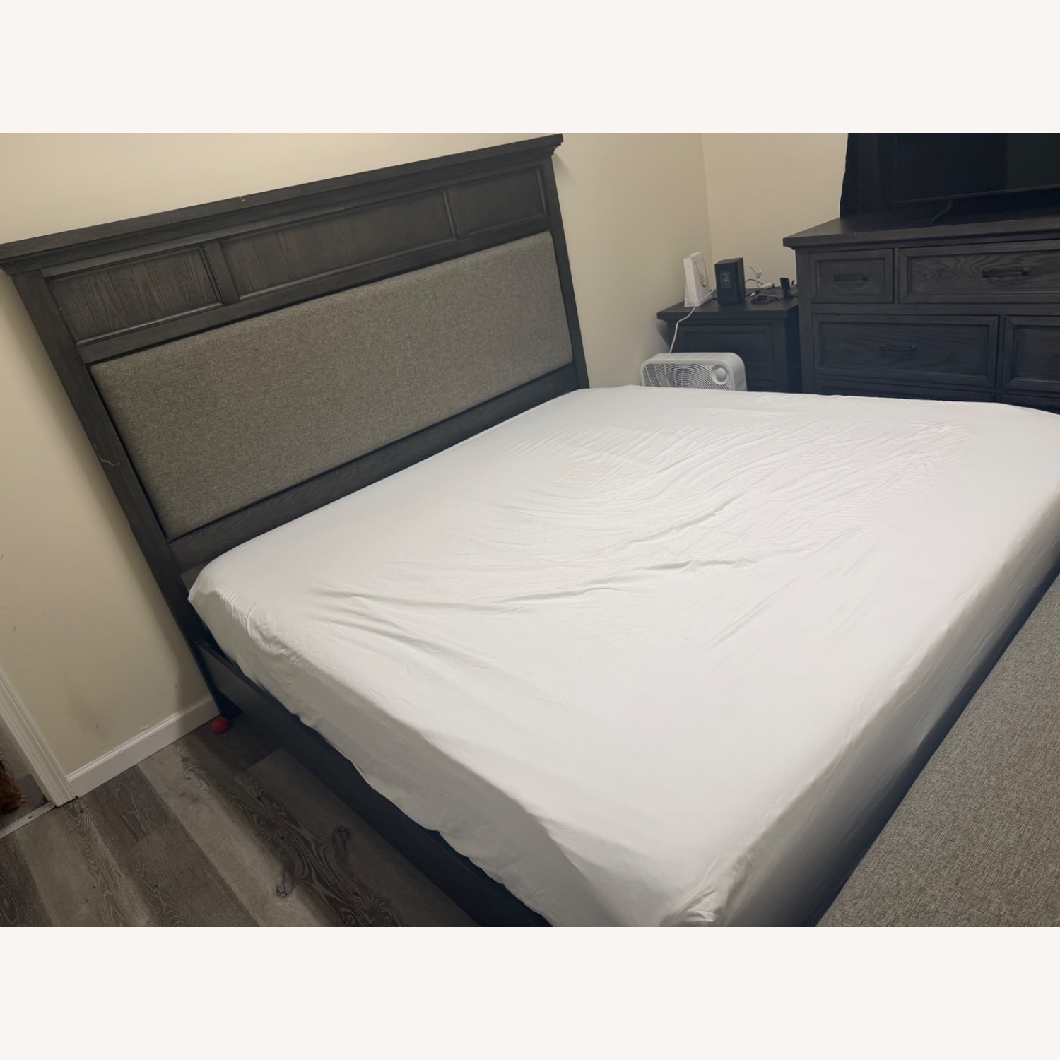 Raymour & Flanigan Cambridge King Bed Frame - image-2