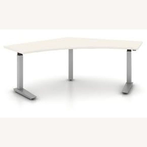 Used 120 Haworth Planes Sit Stand Desk for sale on AptDeco