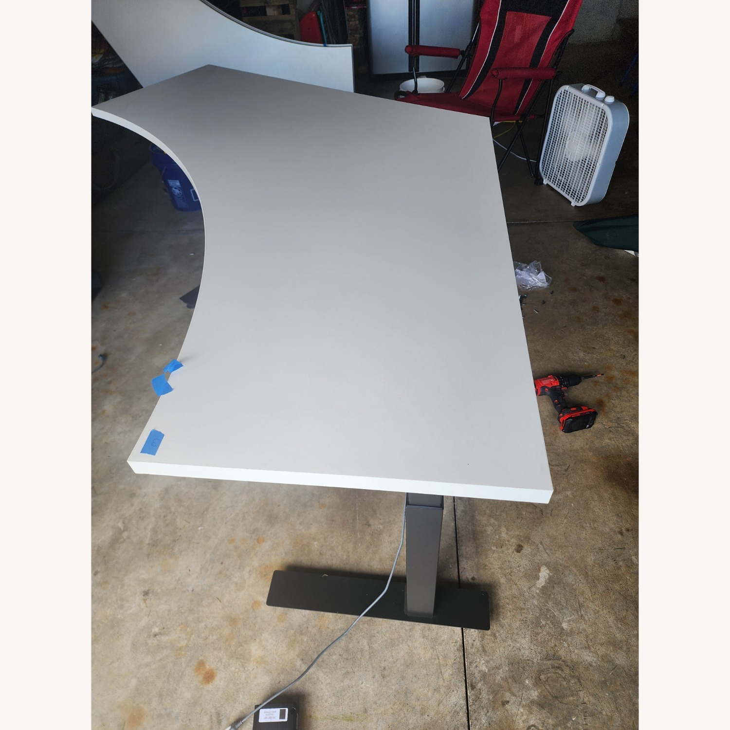 120 Haworth Planes Sit Stand Desk - image-8