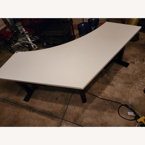 Used 120 Haworth Planes Sit Stand Desk for sale on AptDeco