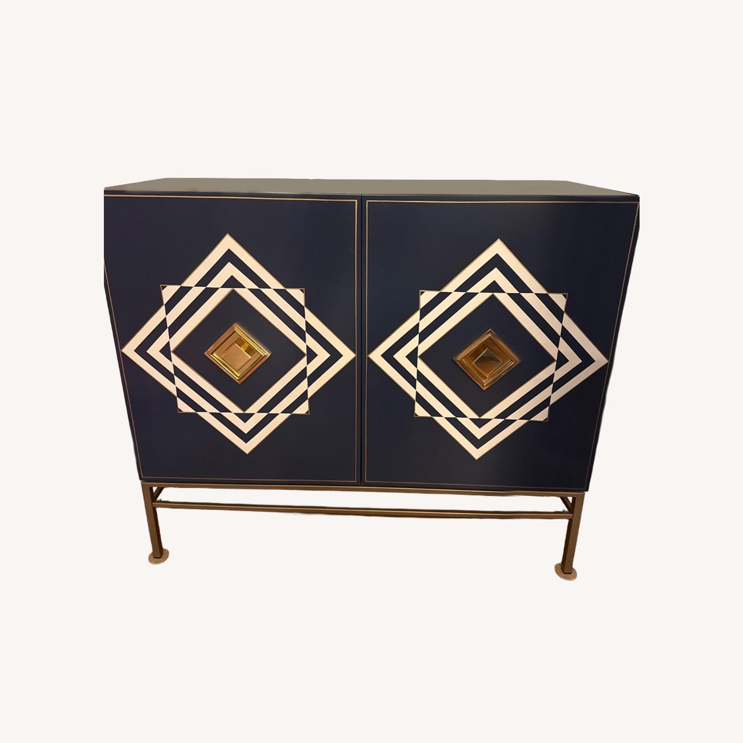 Taylor Made Custom Furniture Blue Wood Sideboard - image-0