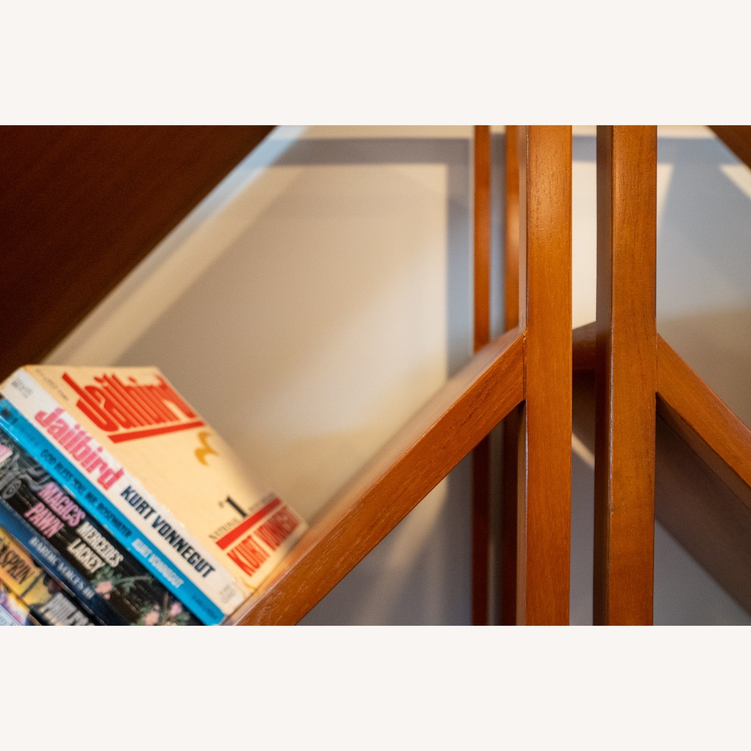 CB2 V Teak Room Divider - image-2