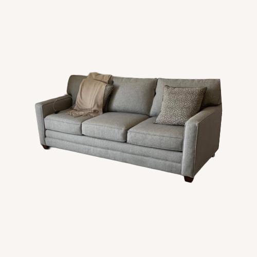 Used Bassett Light Gray Fabric 3+ Seater Sofa for sale on AptDeco