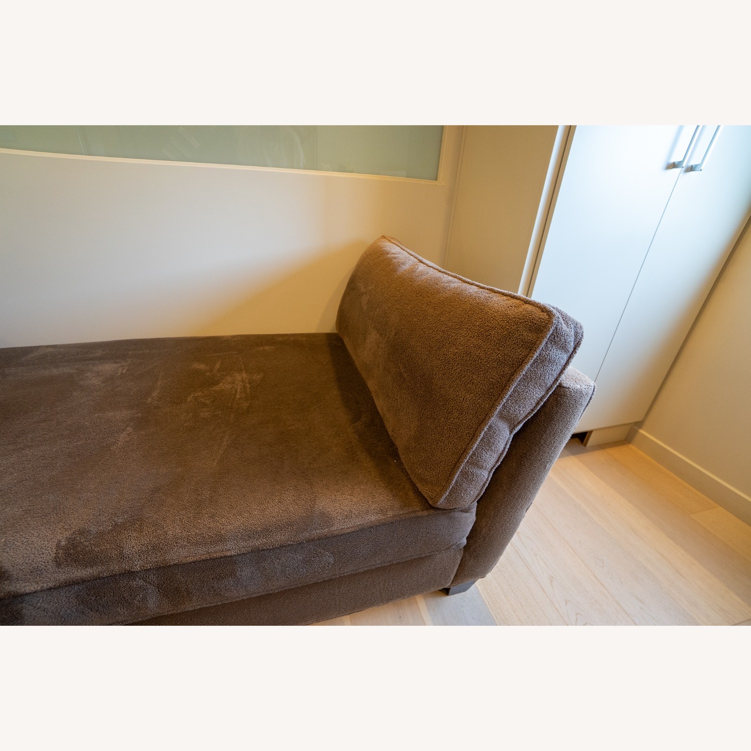 Crate & Barrel Marlowe Dark Brown Terry Daybed - image-4