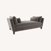 Crate & Barrel Marlowe Dark Brown Terry Daybed
